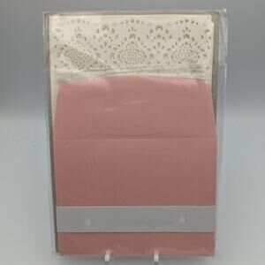 Stampin Up Rare 2012 DESIGNER CUT SCALLOPED CARD BLANK 125414 Sealed Blanks DIY